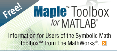 Get important imformation for users of the Symbolic Math Toolbox&trade; and Extended Math Toolbox&trade;