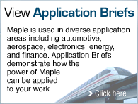 View Application Briefs