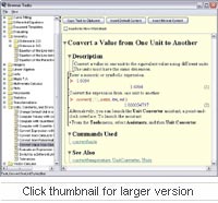Task Templates feature of Maple 10