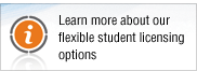 Learn more about our flexible student licensing options