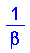 1/beta