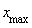 x[max]