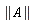 LinearAlgebra[Norm](A)