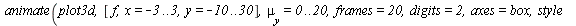 restart; 1; with(plots); -1; `:=`(rho, 0); -1; `:=`(mu[x], 0); -1; `:=`(sigma[x], 1); -1; `:=`(sigma[y], 1); -1; `:=`(f, `*`(`/`(`+`(`*`(2, `*`(Pi, `*`(sigma[x], `*`(sigma[y], `*`(sqrt(`+`(1, `-`(`*`(...