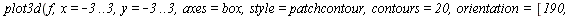 `:=`(rho, 0); -1; `:=`(f, `+`(`/`(`*`(`/`(1, 2), `*`(exp(`+`(`-`(`/`(`*`(`+`(`*`(`^`(x, 2)), `-`(`*`(2, `*`(rho, `*`(x, `*`(y))))), `*`(`^`(y, 2)))), `*`(`+`(2, `-`(`*`(2, `*`(`^`(rho, 2)))))))))))), ...