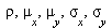 rho, mu[x], mu[y], sigma[x], sigma[y]