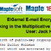Engineering software solutions from Maplesoft
