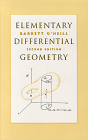 Elementary Differential Geometry, Second Edition