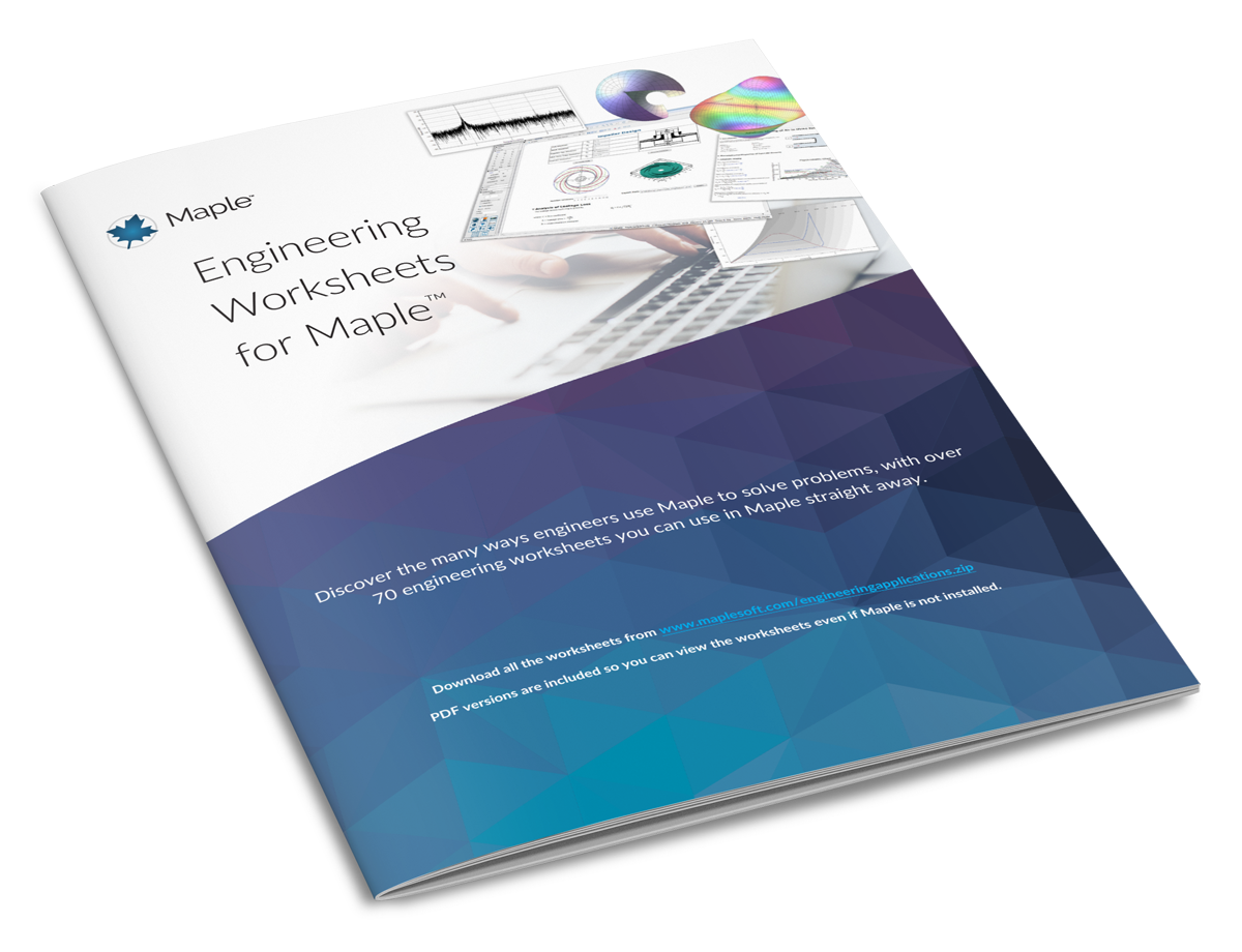 Engineering Worksheets for Maple