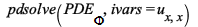 pdsolve(`PDE__&Phi;`, ivars = u[x, x]); 