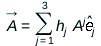 A_ = Sum(Physics:-`*`(h[j], Physics:-Vectors:-`^`(A, j), _e__j_), j = 1 .. 3); 