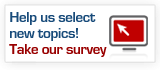 Help us improve the Teacher Resource Center! Take our survey