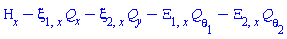 diff(Eta(x, y, theta[1], theta[2]), x)-Physics:-`*`(diff(xi[1](x, y, theta[1], theta[2]), x), Q[x])-Physics:-`*`(diff(xi[2](x, y, theta[1], theta[2]), x), Q[y])-(diff(Xi[1](x, y, theta[1], theta[2]), x))*Q[theta[1]]-(diff(Xi[2](x, y, theta[1], theta[2]), x))*Q[theta[2]]