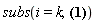 subs(i = k, 1/2+Sum(-sin(2*Pi*i*x)/(Pi*i), i = 1 .. n))
