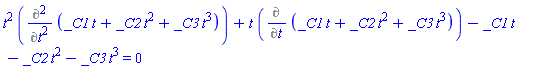 t^2*(Diff(_C1*t+_C2*t^2+_C3*t^3, t, t))+t*(Diff(_C1*t+_C2*t^2+_C3*t^3, t))-_C1*t-_C2*t^2-_C3*t^3 = 0
