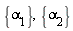 {alpha[1]}, {alpha[2]}