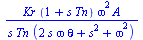 `/`(`*`(Kr, `*`(`+`(1, `*`(s, `*`(Tn))), `*`(`^`(omega, 2), `*`(A)))), `*`(s, `*`(Tn, `*`(`+`(`*`(2, `*`(s, `*`(omega, `*`(theta)))), `*`(`^`(s, 2)), `*`(`^`(omega, 2)))))))