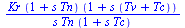 `/`(`*`(Kr, `*`(`+`(1, `*`(s, `*`(Tn))), `*`(`+`(1, `*`(s, `*`(`+`(Tv, Tc))))))), `*`(s, `*`(Tn, `*`(`+`(1, `*`(s, `*`(Tc)))))))