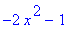 -2*x^2-1