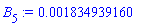B[5] := 0.1834939160e-2