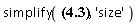 simplify((10000/3)/((1+(1/600)*s/Pi)*(1+(1/2000000)*s/Pi)), 'size')