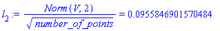 l[2] := Norm(V, 2)/number_of_points^(1/2) = 0.955846901570484e-1