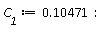 C__1 := .10471