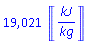 19.02084468*Units:-Unit(kJ/kg)