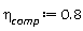 `&eta;__comp` := .8