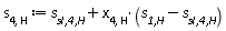s[4, H] := `s__sl,4,H`+x[4, H]*(`s__1,H`-`s__sl,4,H`)