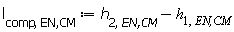l[comp, `EN,CM`] := Units:-Standard:-`+`(h[2, `EN,CM`], Units:-Standard:-`-`(h[1, `EN,CM`]))