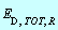 E[D, TOT, R]