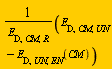 Units:-Standard:-`*`(Units:-Standard:-`+`(E[D, CM, UN], Units:-Standard:-`-`(E[D, UN, EN](CM))), Units:-Standard:-`/`(E[D, CM, R]))