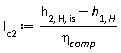 l[c2] := Units:-Standard:-`*`(Units:-Standard:-`+`(h[2, H, is], Units:-Standard:-`-`(h[1, H])), Units:-Standard:-`/`(eta[comp]))