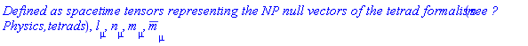 0, "%1 is not a command in the %2 package", Tetrads, Physics