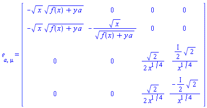Physics:-Tetrads:-e_[a, mu] = Matrix(%id = 18446744078835577550)