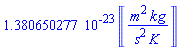 0.1380650277e-22*Units:-Unit(('m')^2*('kg')/(('s')^2*('K')))