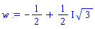 -1/2+((1/2)*I)*3^(1/2)