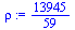 `/`(13945, 59)