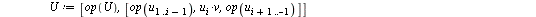 `assign`(nRep, proc (u) mul(factorial(x[2]), x = convert(u, multiset)) end proc); -1; `assign`(URv, proc (u, v) local U, ou, i, ptr, vI; `assign`(ou, NULL); `assign`(U, []); `assign`(vI, indets(v)); f...