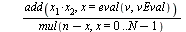 `assign`(makeTab_mm, proc () local vP, U; `assign`(U, makeTab(args)); `assign`(vP, sort([op(indets(U))])); [seq([`*`(mul(k[seq(degree(x, vP[i]), i = 1 .. nops(vP))], x = y[1]), `*`(y[2])), mul(S[seq(d...