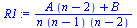 `/`(`*`(`+`(`*`(A, `*`(`+`(n, `-`(2)))), B)), `*`(n, `*`(`+`(n, `-`(1)), `*`(`+`(n, `-`(2))))))