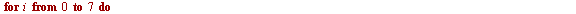 for i from 0 to 7 do `assign`(Y, `+`(`*`(3, `*`(i)), Float(19, -1))); `assign`(psi, arcsin(`/`(`*`(Y), `*`(rs)))); `assign`(var1r || i, cuboid([70, 0, 50], [`+`(20, `*`(rs, `*`(`+`(1, `-`(cos(psi)))))...