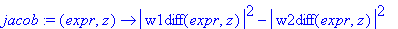 jacob := proc (expr, z) options operator, arrow; ab...