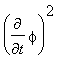 diff(phi,t)^2