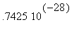 .7425*10^(-28)