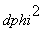 dphi^2