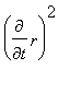 diff(r,t)^2