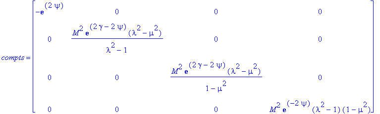 er := TABLE([index_char = [-1, -1], compts = matrix...