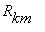R[km]